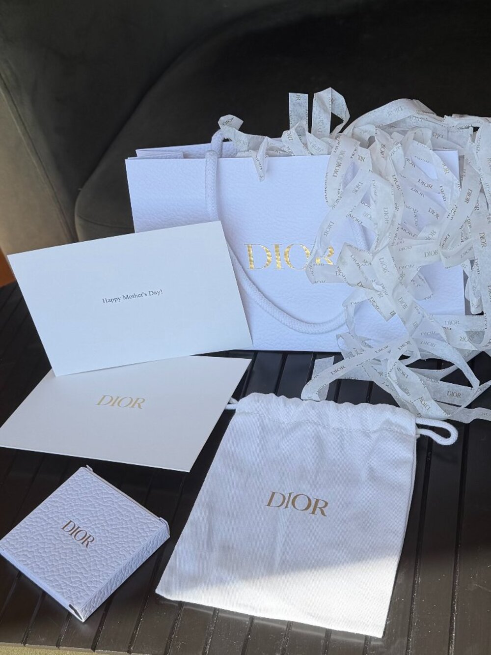 Dior Gift Packaging Complete Set - Pouch, Bag, Box & Embossed Envelope - Picture 6 of 10